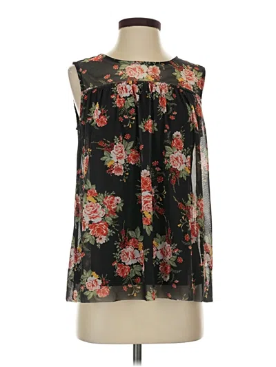Pre-owned Bobbie Brooks Sleeveless Blouse In Black