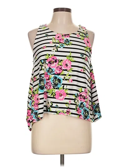 Pre-owned Bobbie Brooks Sleeveless Blouse In Pink