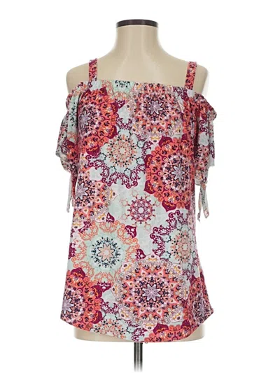 Pre-owned Bobbie Brooks Sleeveless Blouse In Red