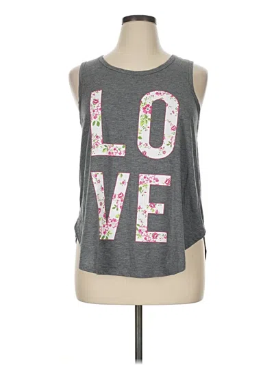 Pre-owned Bobbie Brooks Sleeveless T-shirt In Gray