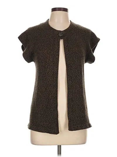 Pre-owned Bobbie Brooks Sweater Vest In Brown