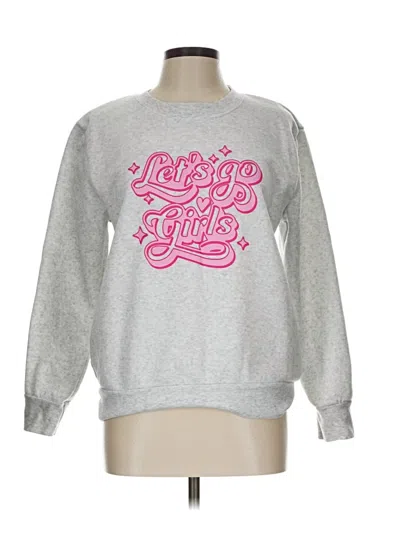 Pre-owned Bobbie Brooks Sweatshirt In Silver