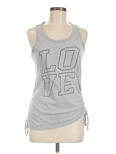 Pre-owned Bobbie Brooks Tank Top Gray Halter Neckline Tops