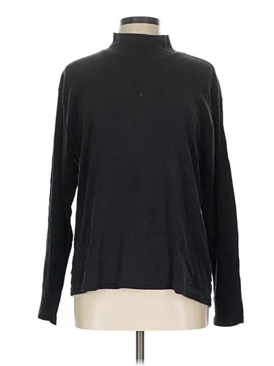 Pre-owned Bobbie Brooks Turtleneck Sweater In Black