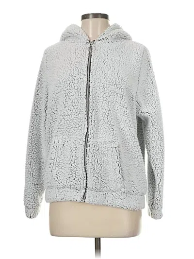 Pre-owned Bobbie Brooks Zip Up Hoodie In Gray