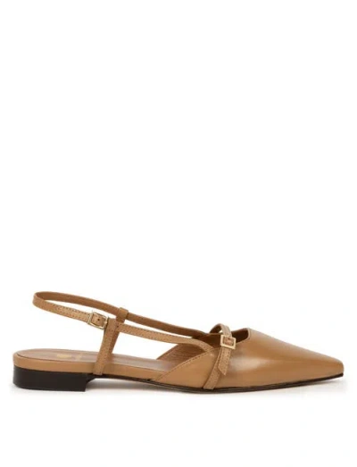 Bobbies Amel Ballet Flats In Brown