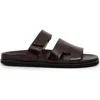 Bobbies Barry Flat Sandals In Multi
