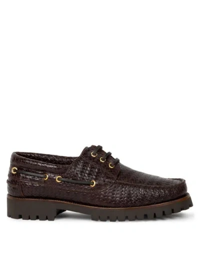 Bobbies Betlem Loafers & Derbies In Burgundy