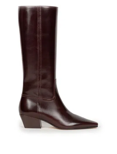Bobbies Brooke Knee-high Boots In Brown