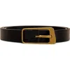 Bobbies Cézembre Belts In Black Viper