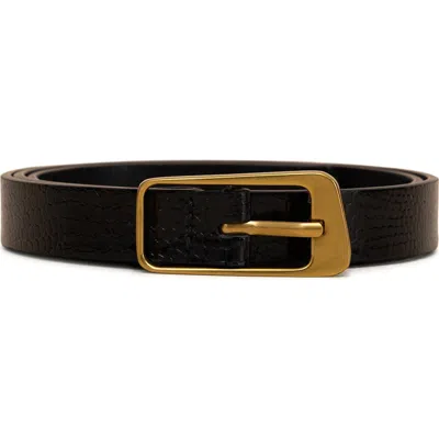 Bobbies Cézembre Belts In Black Viper