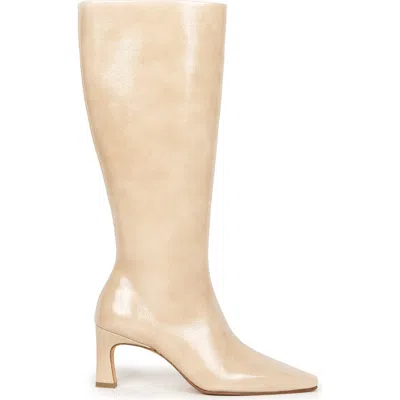 Bobbies Coline Knee High Boots In Nude