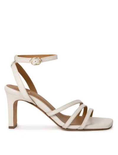 Bobbies Davina Heeled Sandals In White