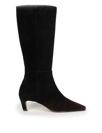 Bobbies Diane Knee-high Boots In Black