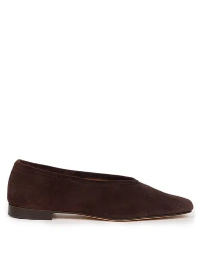 Bobbies Edie Ballet Flats In Brown