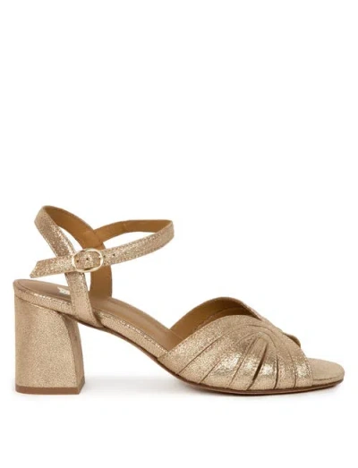 Bobbies Eileen Heeled Sandals In Brown
