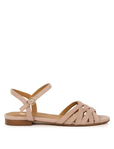 Bobbies Ellis Flat Sandals In Pink