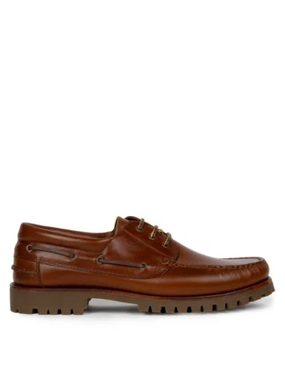 Bobbies Harry Boat Shoes In Brown