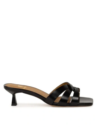 Bobbies Isalie Heeled Sandals In Black