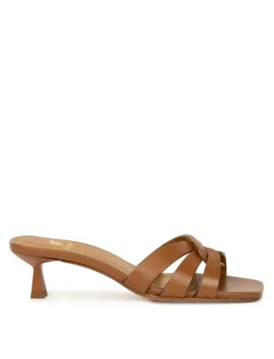 Bobbies Isalie Heeled Sandals In Brown