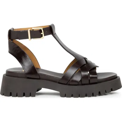 Bobbies Laïli Flat Sandals In Brown
