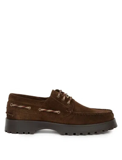 Bobbies Leif Boat Shoes In Rockies Brown