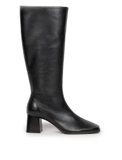 Bobbies Lennie Knee High Boots In Black