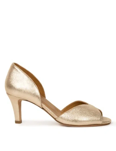 Bobbies Liz Heeled Sandals In Gold