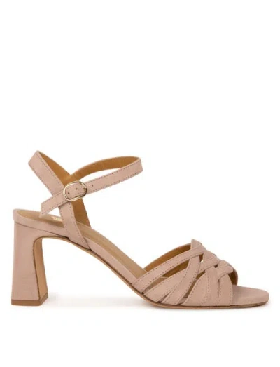 Bobbies Loren Heeled Sandals In Brown