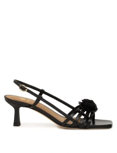 Bobbies Luzia Heeled Sandals In Animal Print