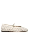 Bobbies Maya Ballet Flats In White