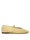 Bobbies Maya Ballet Flats In Yellow