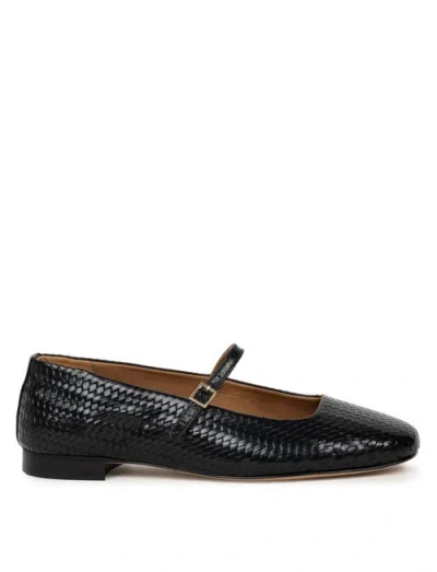Bobbies Mikie Ballet Flats In Black