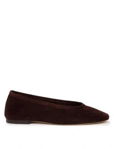 Bobbies Ninon Ballet Flats In Brown