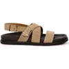 Bobbies Nori Flat Sandals In Multi