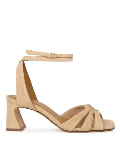 Bobbies Ornelle Heeled Sandals In Brown