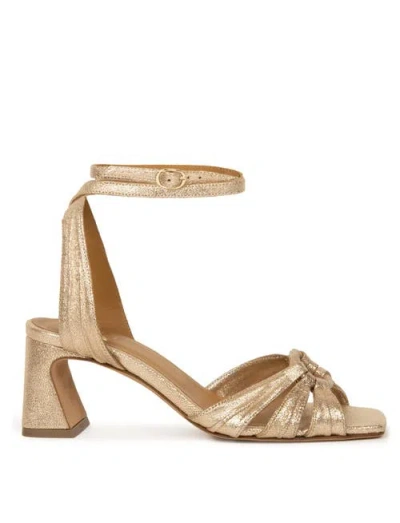 Bobbies Ornelle Heeled Sandals In Gold
