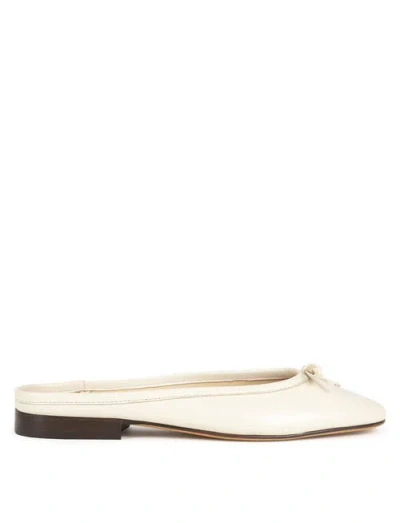Bobbies Orsel Ballet Flats In White