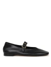 Bobbies Ouna Ballet Flats In Black