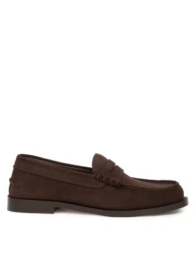 Bobbies Owen Loafers In Cocoa Brown
