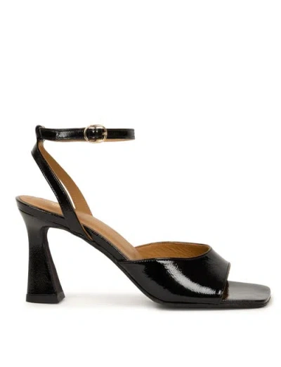 Bobbies Piper Heeled Sandals In Black