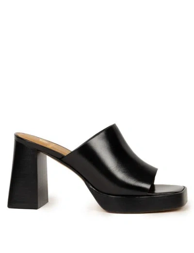Bobbies Renata Heeled Sandals In Black