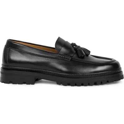 Bobbies Roy Loafers In Intense Black