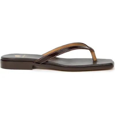 Bobbies Sol Flat Sandals In Multi