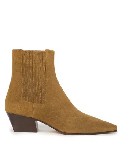 Bobbies Tali Ankle Boots In Brown
