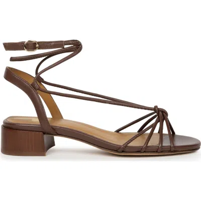 Bobbies Tara Heeled Sandals In Brown