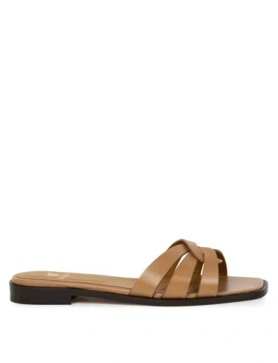 Bobbies Thaïs Flat Sandals In Brown