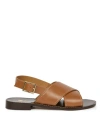 Bobbies Zita Flat Sandals In Multi