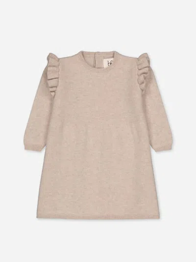 BOBBIN & TRICOT ROMPER BOBBIN & TRICOT KIDS COLOR BEIGE,H24049022