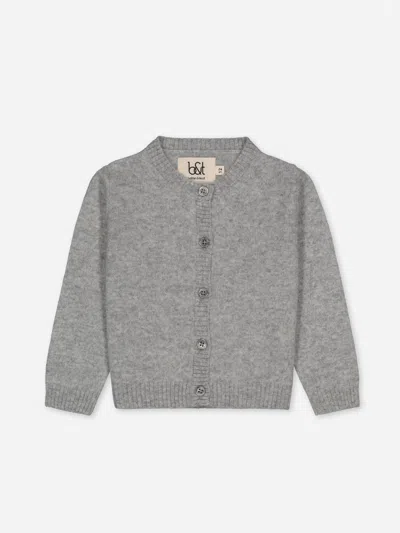 BOBBIN & TRICOT SWEATER BOBBIN & TRICOT KIDS COLOR GREY 1,H24024230